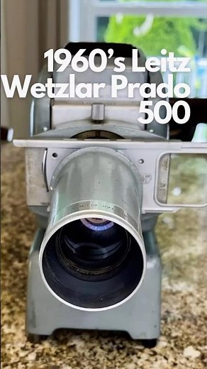 Vintage Leica, Leitz Wetzlar Prado 500 Slide Projector