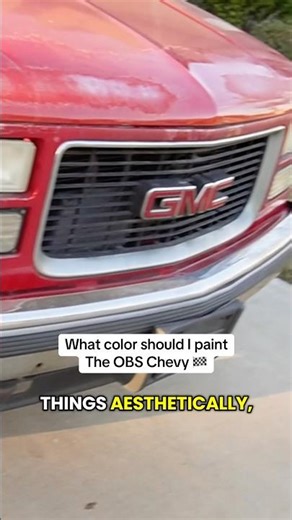 What color should we paint the OBS Chevy 🏁