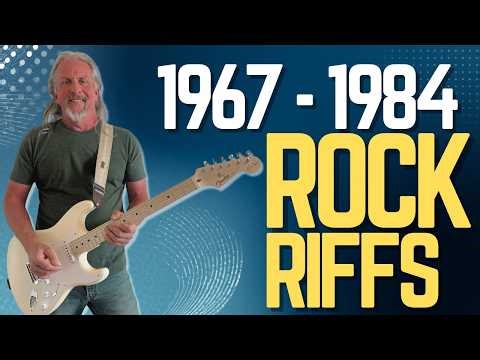 Learn 11 Legendary Rock Guitar Riffs in One Hour