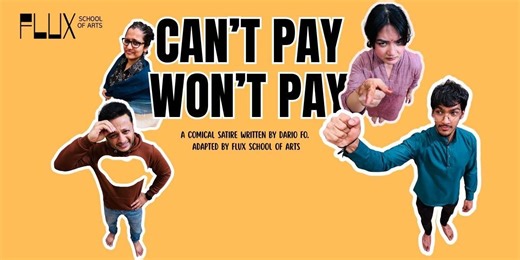 Dario Fo's Comedy Bangalore: Can't Pay? Won't Pay! Plays, Theatre Events Tickets - BookMyShow