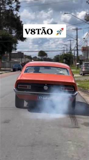 Nada como uma escapada de embreagem num V8 brabo! #opalaemaverick #maverick #maverickv8