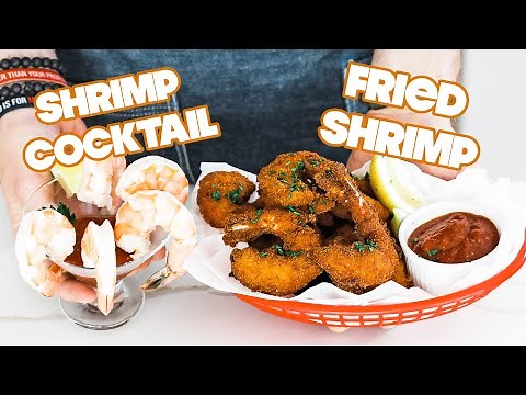 AMAZING Shrimp Cocktail and THE BEST Fried Shrimp around + Cocktail Sauce Recipe
