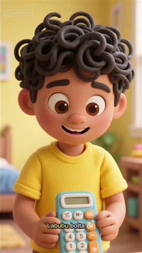 “Labubu Aur Bhola Calculator 😂🧮 | 15 Sec Funny Story”