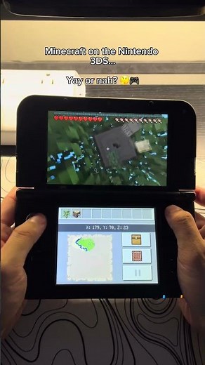 Minecraft on the Nintendo 3DS…