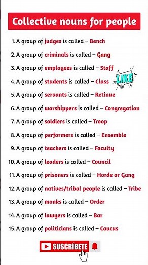 Collective Nouns for People | Learn 30+ Group Names in English Easily!