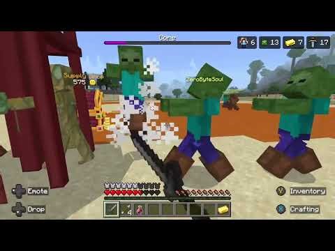 ZOMBIE HORDE SURVIVAL! 🧟 Can We Beat Waves of ZOMBIES in Minecraft?