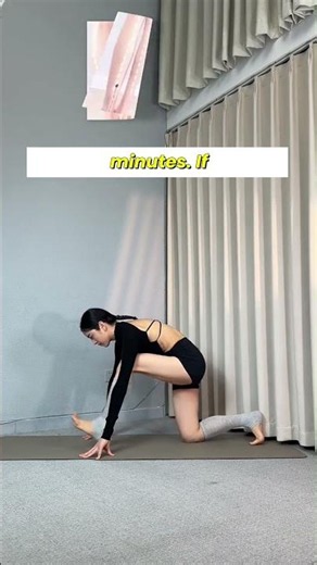 Stretch Your Way to Slim, Straight Legs | 4 Poses for Thick Thighs & Calves #viral #homeworkout