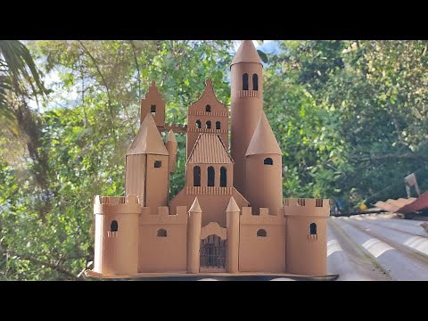 Castillo de Cartón para Niños: Manualidad Creativa Paso a Paso (con Medidas Fáciles)