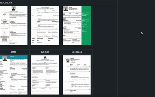 [每日一库] Reactive-Resume 一个响应式简历生成器