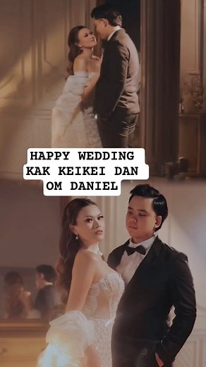 HAPPY WEDDING KAK KEIKEI DAN OM DANIEL #trendingshorts #keikei #wedding #trending #viral