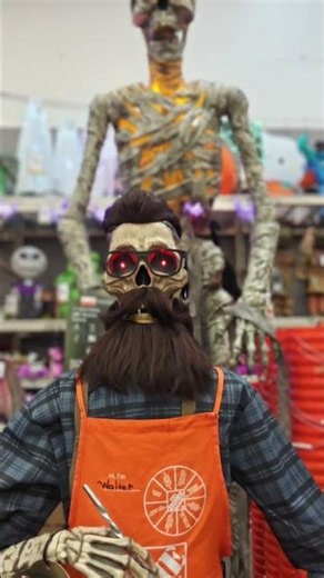 Home Depot's Halloween Animatronics Jump Scare #halloween #animatronics