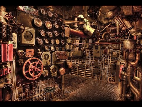 Engine Room Ambience — Deep Low Hum for Relaxation, Sleep Aid, Study Focus & Calm Ambient Mood