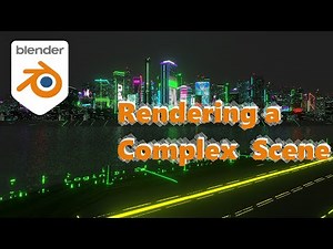 How to Render a Complex Scene in Blender (without a crash) | quick and easy fix