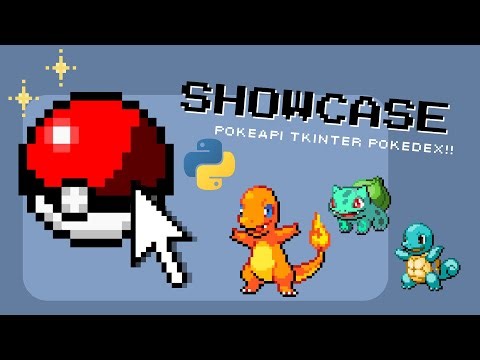 PYTHON TKinter Pokedex Application (Showcase)