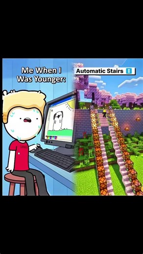 Kid on Computers Today Vs Me as a Kid (Animation Meme) #viral #animation #meme