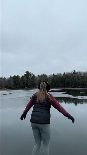 Winter rain reveals stunning ice shards and formations frozen into Upper Peninsula lake