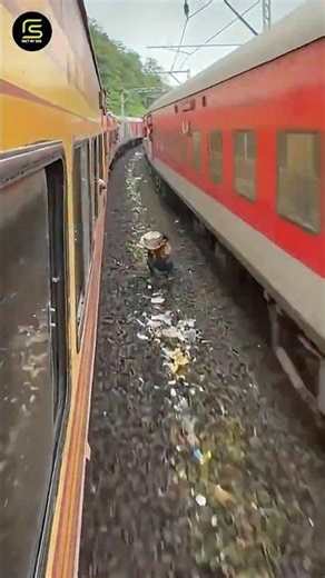 Shocking Truth: 😱 Why You Should NEVER Cross Between Two Trains! ⁉️