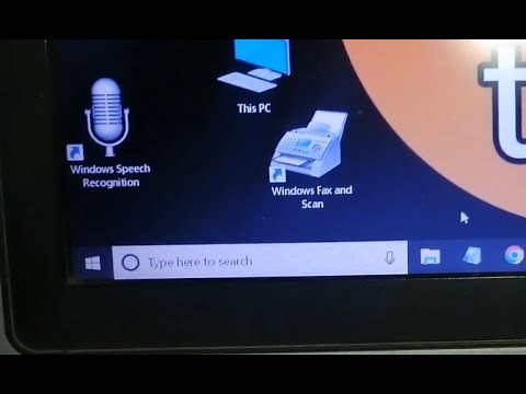 how to create windows fax and scan shortcut on desktop in laptop