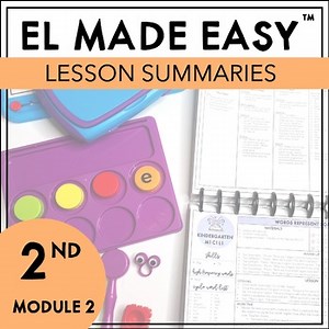 EL Education Lesson Summary One Page Skills Outline - 2nd Grade Cycles 6-12