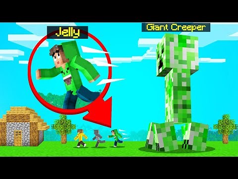 We Found THE KING CREEPER In MINECRAFT! (Huge)