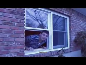 Angry guy shouting at caramelldansen in apartment