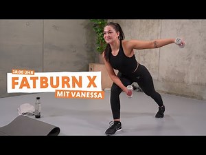 fatburn x mit Vanessa | FitX-Kurse für zu Hause | classx at home