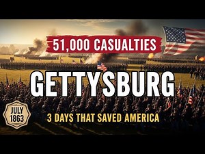 The Battle of Gettysburg: Three Days That Saved America (Full History)