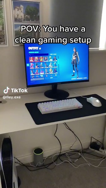 Exploring a Clean Gaming Setup with Random Alexa