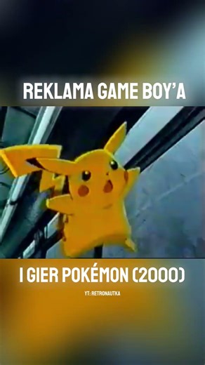 Pokémon & Game Boy 🕹️#pokemon #nostalgia #pikachu #starereklamy #gameboy #90s #retrogaming