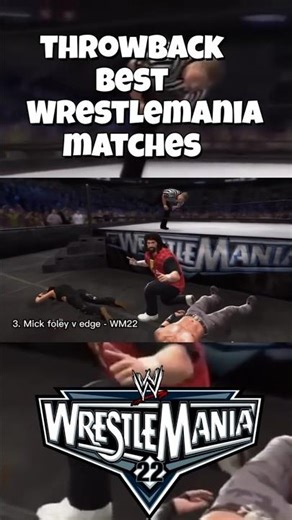 FULL MATCH: Edge vs. Mick Foley | WrestleMania #wwegames #mickfoley #edge