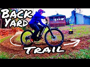 Backyard MTB Trail Build Update