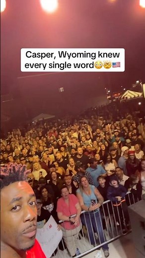 This was INCREDIBLE! Casper, Wyoming knew every single word!😭♥️ #casper #wyoming #dearalcohol