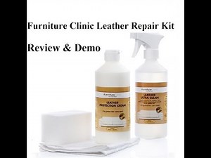 Furniture Clinic Leather Repair Kit - Review & Demo