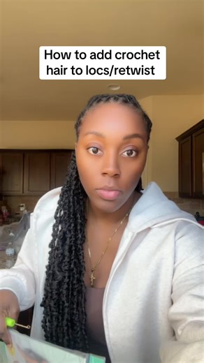 How to Add Crochet Hair to Locs in Easy Steps