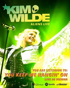 121 shares · 68 comments | ALIENS LIVE - The album is out in 2 days!!! Kim's first ever live album... hear a snippet here!! | Kim Wilde | Facebook