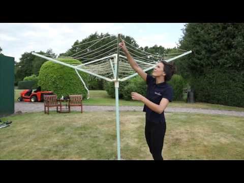 How to untangle a Rotary Washing Line