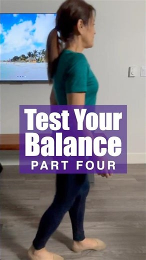 Test Your Balance Part 4 #seniorfitness #mobility #bestbalance #seniorhealth #balancefitness