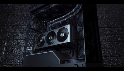 [ PC Cin]Phanteks追风者NV5 纯黑无光 The Ultimate No-RGB Dream Build Blackout Gaming PC