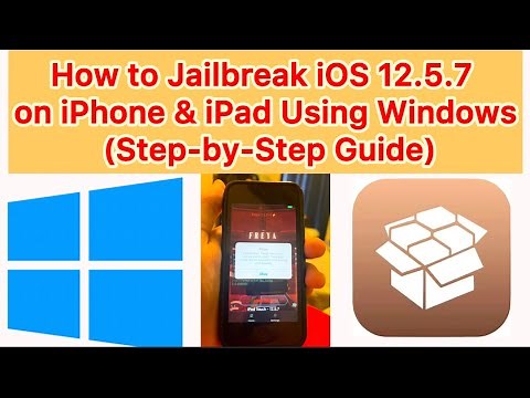 How to Jailbreak iOS 12.5.7 on iPhone & iPad Using Windows (Step-by-Step Guide)