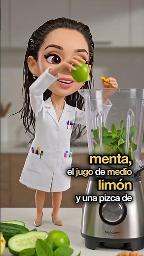 Jugo para el hígado y la digestión (receta fácil) 🍍🍋🥜 #detox | Vanessa Navarro