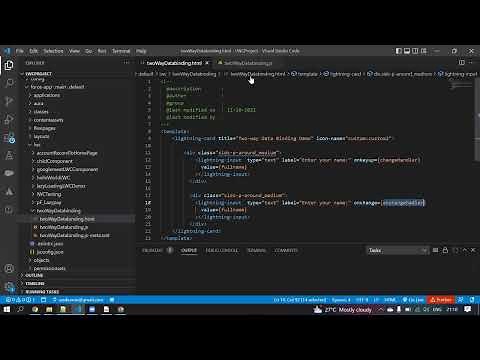 Two-Way Data Binding in LWC || What is Two-Way Data Binding in LWC with example in salesforce