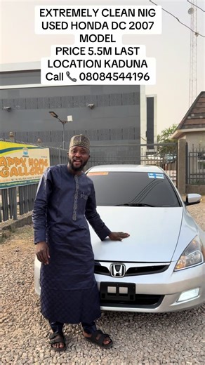 2007 Honda DC for Sale in Kaduna - Pristine Condition