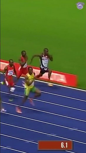 Usain Bolt's Legendary 9 58s World Record ⚡🏃‍♂️ #trackandfield #athletics