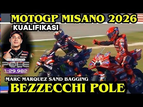 PARAH💥HASIL LENGKAP KUALIFIKASI SAN MARINO GP🔥MOTOGP MISANO 2026