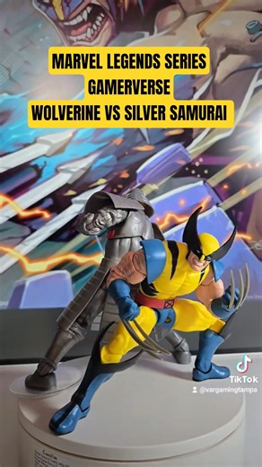 Marvel Legends Gamerverse Wolverine vs Silver Samurai 🔥 Turntable Showcase & Poses