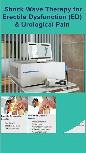 Shock Wave Therapy for Erectile Dysfunction (ED) & Urological Pain