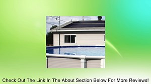 2-2'X20' SunQuest Solar Pool Heater with Couplers And Roof/Rack Mounting Kit Review