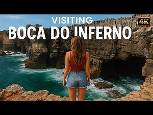 Standing at the Edge of Hell 🔥🇵🇹 | Boca do Inferno, Cascais in 4K