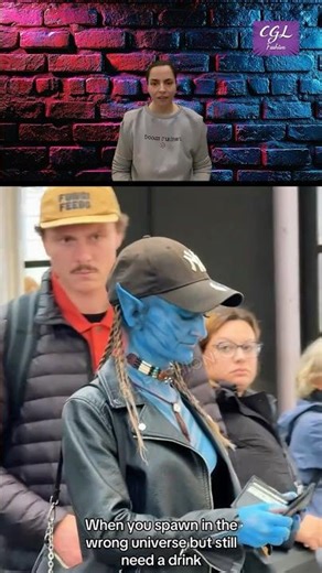 Avatar in Real Life! Everyone on the Street Was Shocked 😱💙 #fyp #foryou