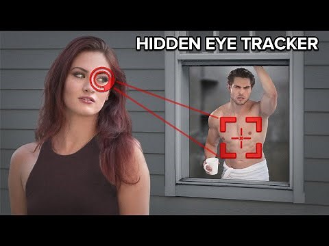exposing girls w/ hidden eye tracker